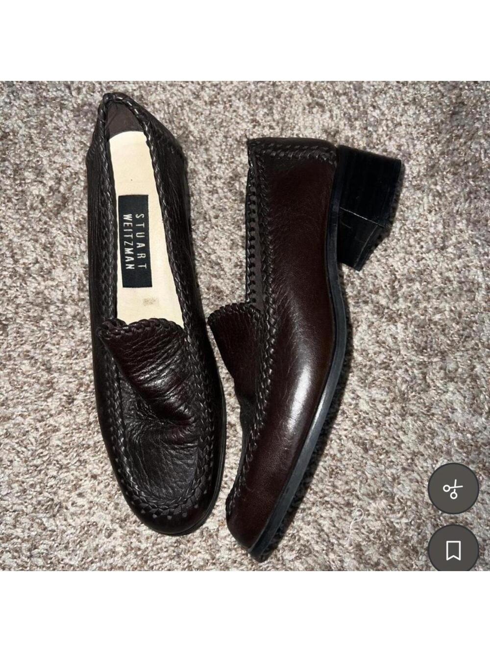 Stuart Weitzman Women's Brown Loafer